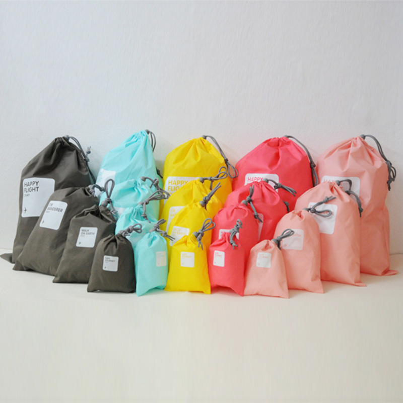 Multi Pack Underwear - 4pcs Waterproof Travel Drawstring Storage Bags
