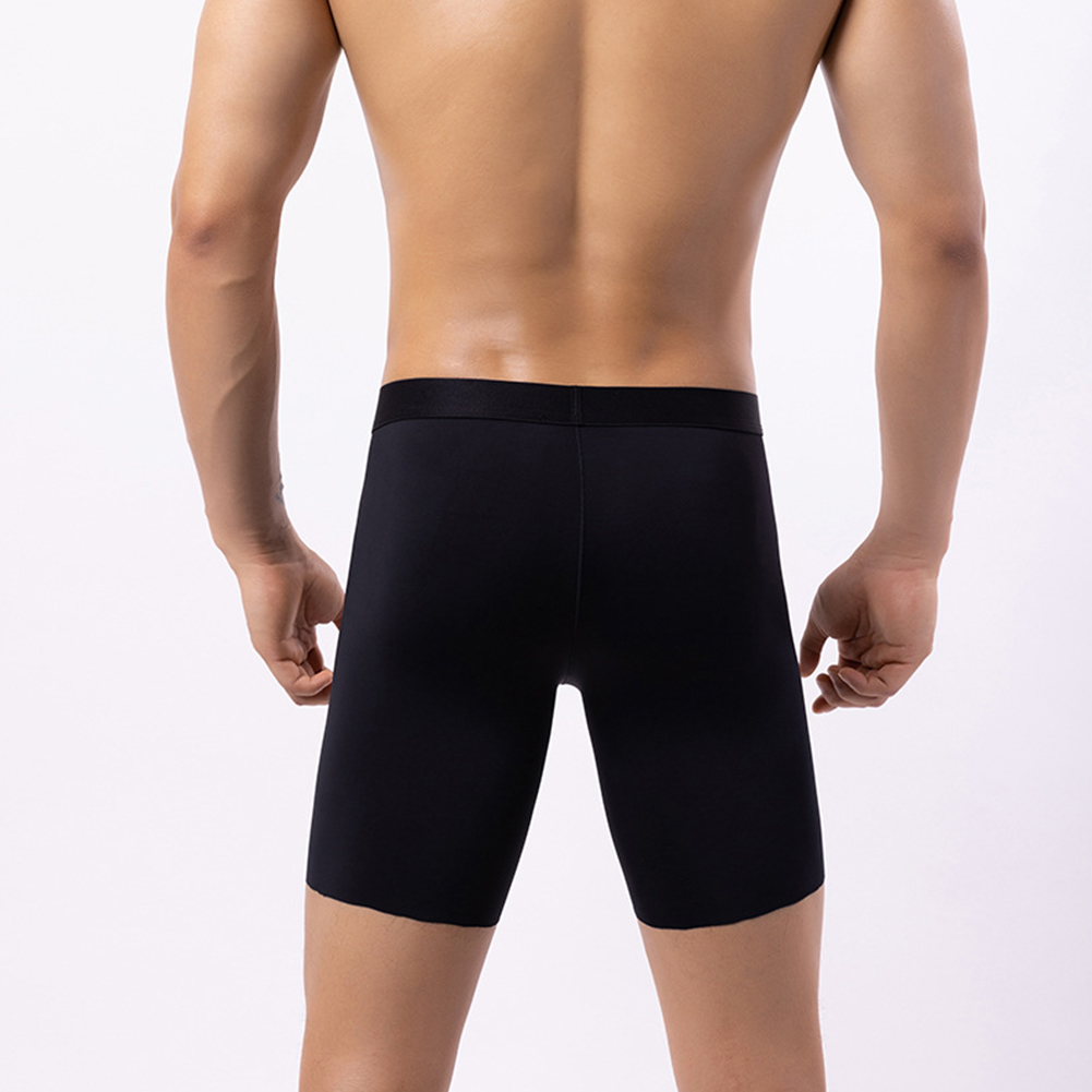 Men Ice Silk Long Leg Shorts B - Long Leg Trunk Men review and price
