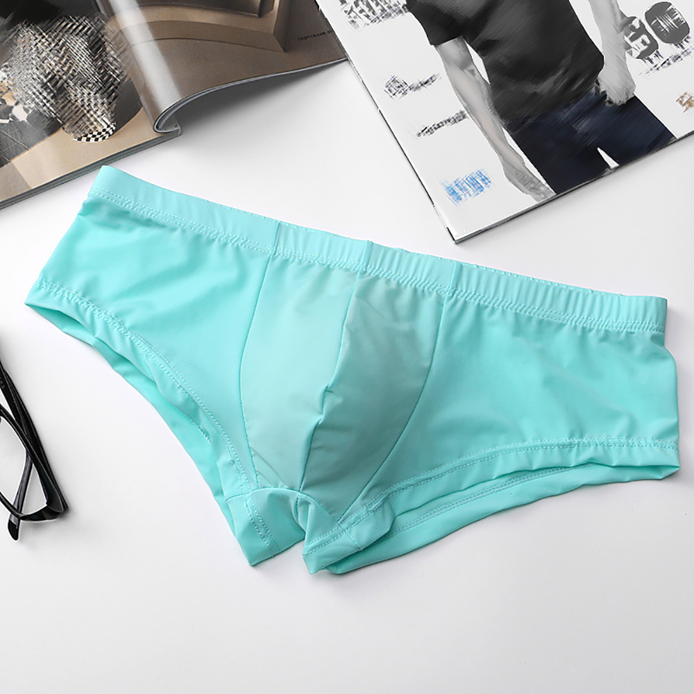 Ice Silk Underwear Lingerie Bo - Pouch Boxer Pouch review and price