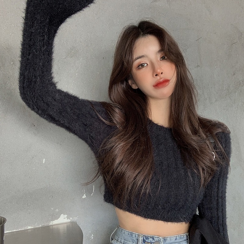 Women's Crop Top Sweater Autum - Thermal Long John review and price