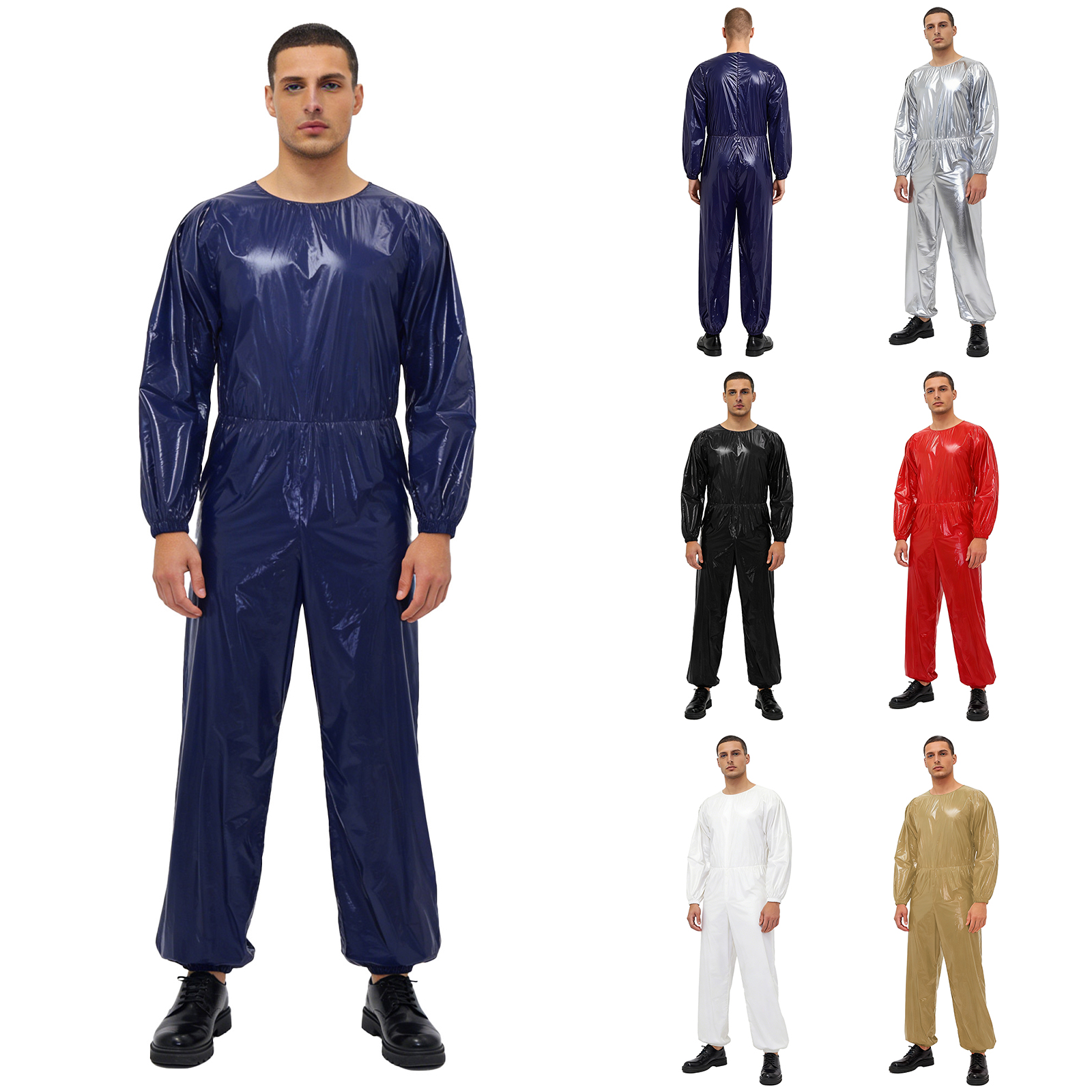 Adult Unisex Sauna Suit Shiny  - Compression Long Pant review and price