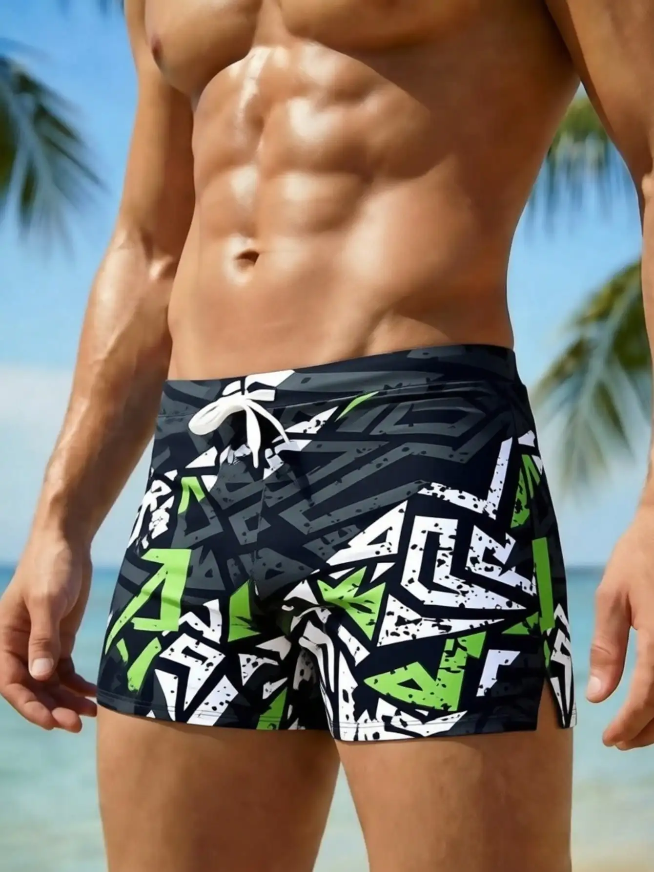 Men's Fashion Printed Pattern  - Bamboo Fiber Trunk review and price