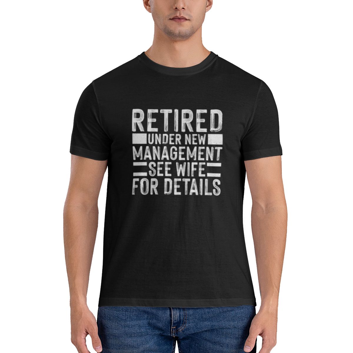 Men's Retired Under New Manage - Undershirt Crew Neck review and price