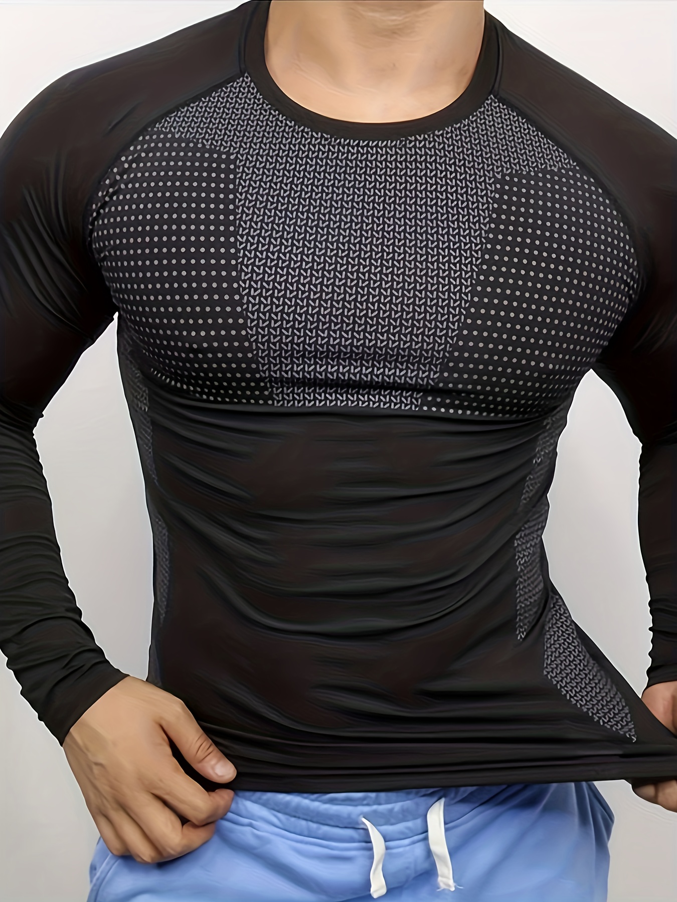 Men's autumn and winter thick  - T Shirt Tight Fit review and price