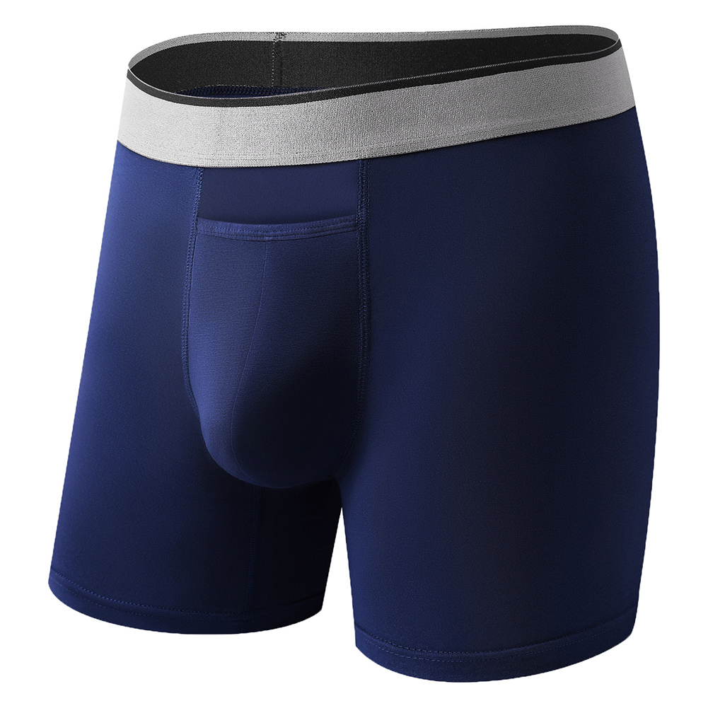 1pc Men Long Leg Shorts Soft U - Bamboo Fiber Trunk review and price