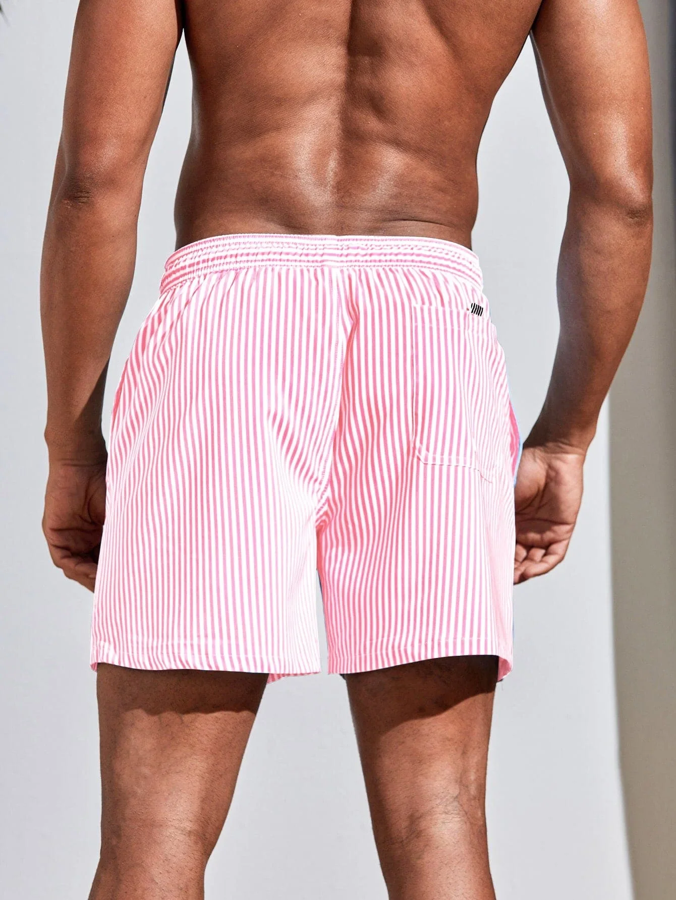 Men Vertical Striped Drawstrin - Bamboo Fiber Trunk review and price