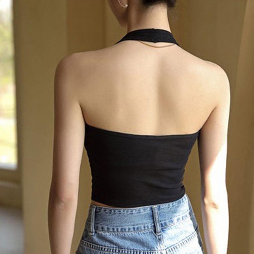 Halter Top Gym Vest Woman Back - Suspender Tank Top review and price