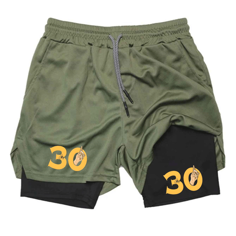 Summer Breathable Two-in-one D - Compression Shorts Athletes review and price