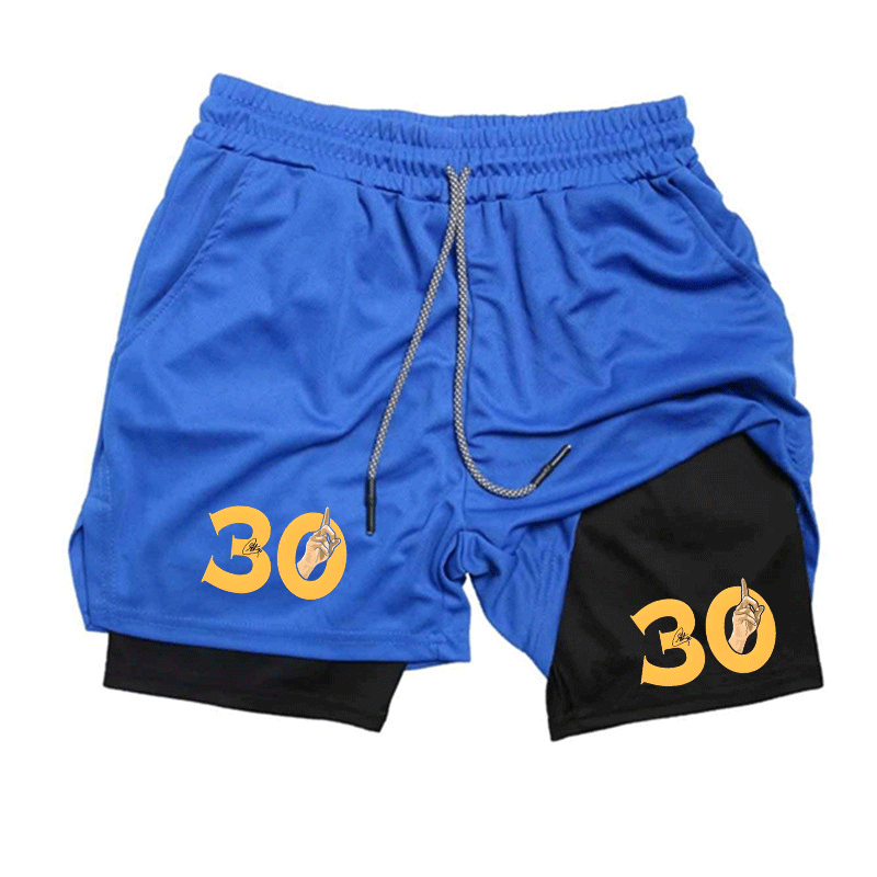 Summer Breathable Two-in-one D - Compression Shorts Athletes review and price