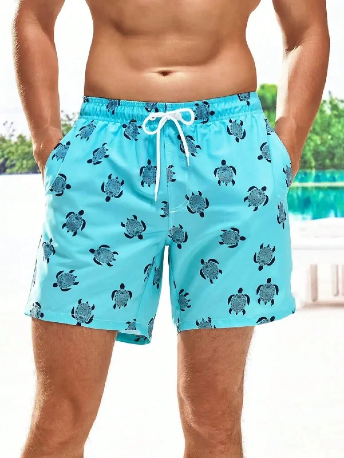 Men's Beach Shorts Summer Fash - Bamboo Fiber Trunk review and price