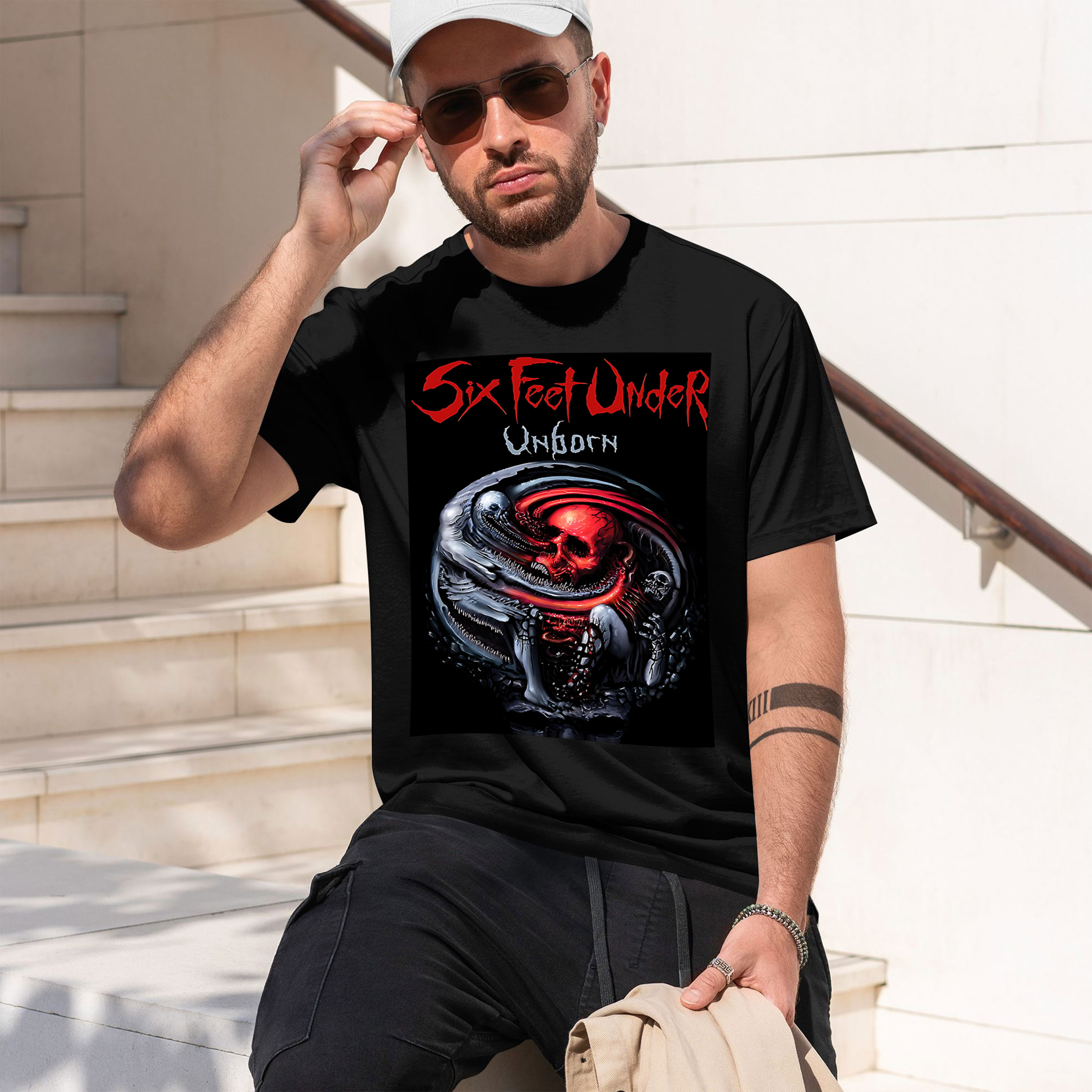 Six Feet Under – Unborn back 2 - Undershirt Crew Neck review and price