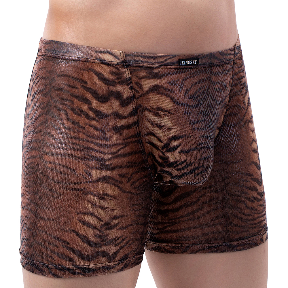 iKingsky Men's Tiger Stripes L - Long Leg Trunk Men review and price