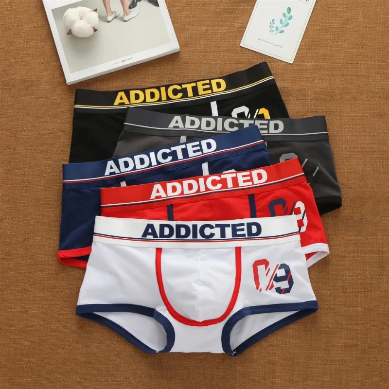 Addicted men's Korean alphabet - Boxer Brief Pack Cotton review and price