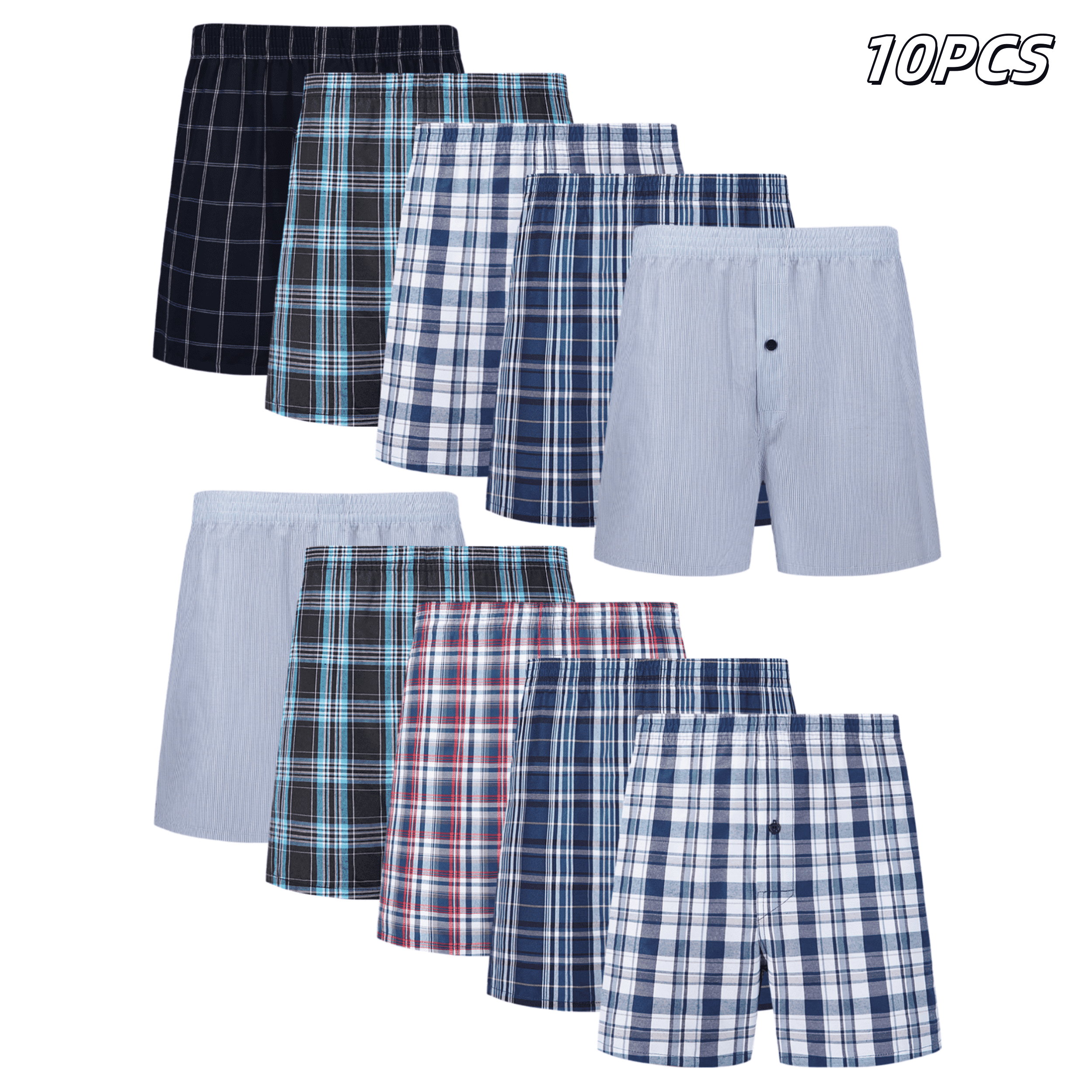 10pcs Men's Underwear Spring/S - Boxer Brief Pack Cotton review and price