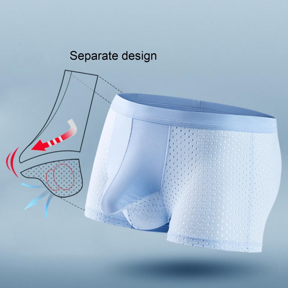 2025 M-3XL Men Boxers Elephant - Mesh Sport Boxer review and price