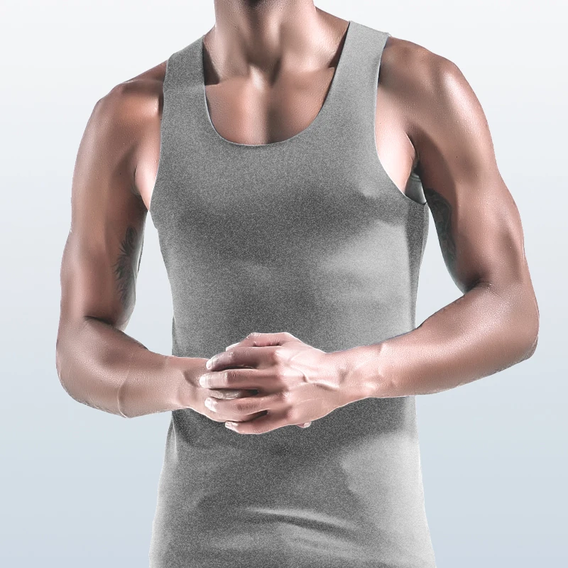 Men's Thin Vest U-Neck Large S - Undershirt Crew Neck review and price