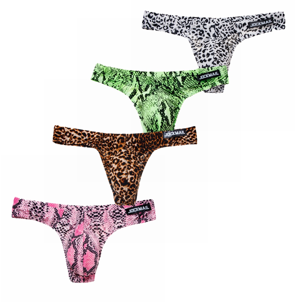 4PCS/Lot Leopard Sexy Men Biki - Multi Pack Underwear review and price