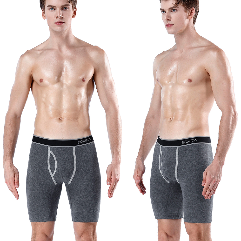 5pcs Long Boxer Mens Boxer Sho - Boxer Brief Pack Cotton review and price