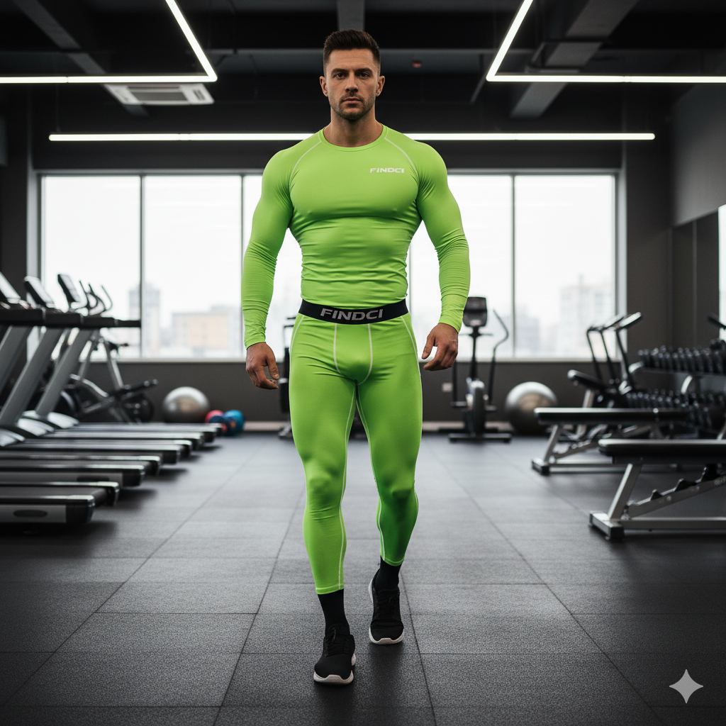 FINDCI Men's Sports Running Se - Compression Long Pant review and price