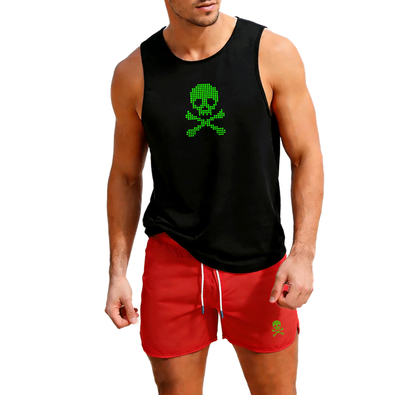Fitness loose men tank top  sl - Sleeveless Undershirt review and price