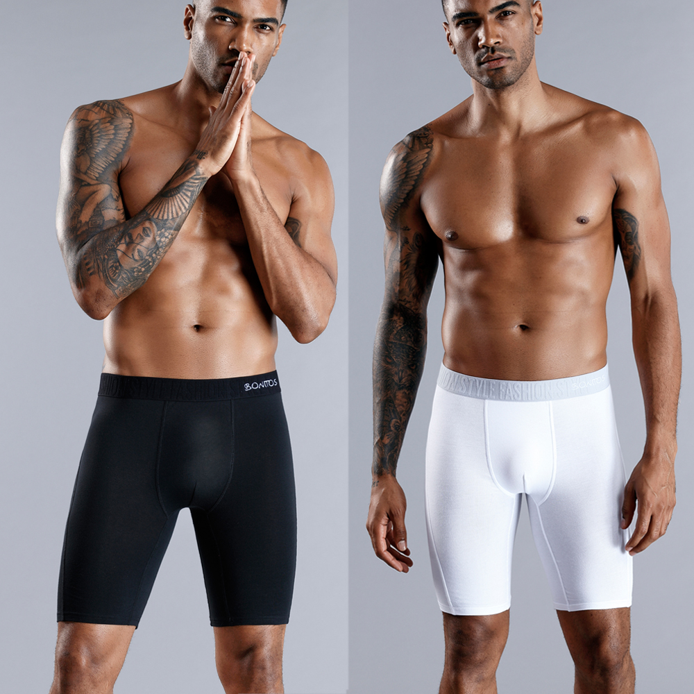 BONITOS Long Boxer Shorts Pant - Boxer Brief Pack Cotton review and price